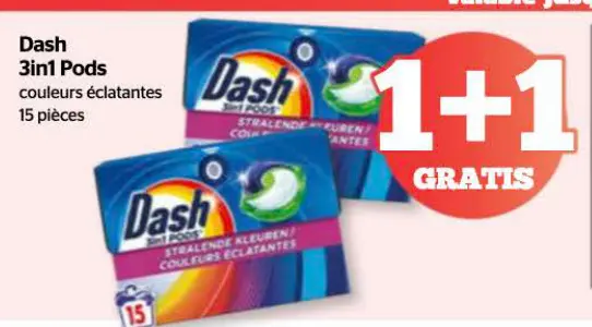 Offre: Dash 3in1 Pods