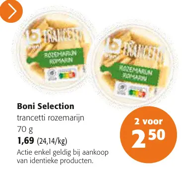 Promotie: trancetti rozemarijn
