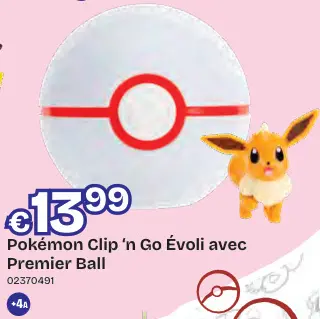 Offre: Clip 'n Go Évoli avec Premier Ball