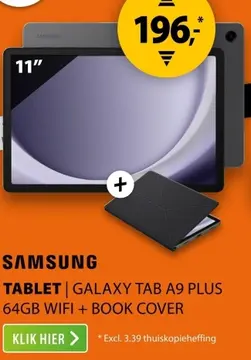 Aanbieding: Galaxy tab a9 plus