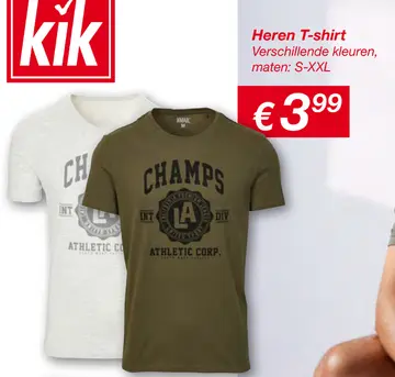 Aanbieding: Heren T-shirt