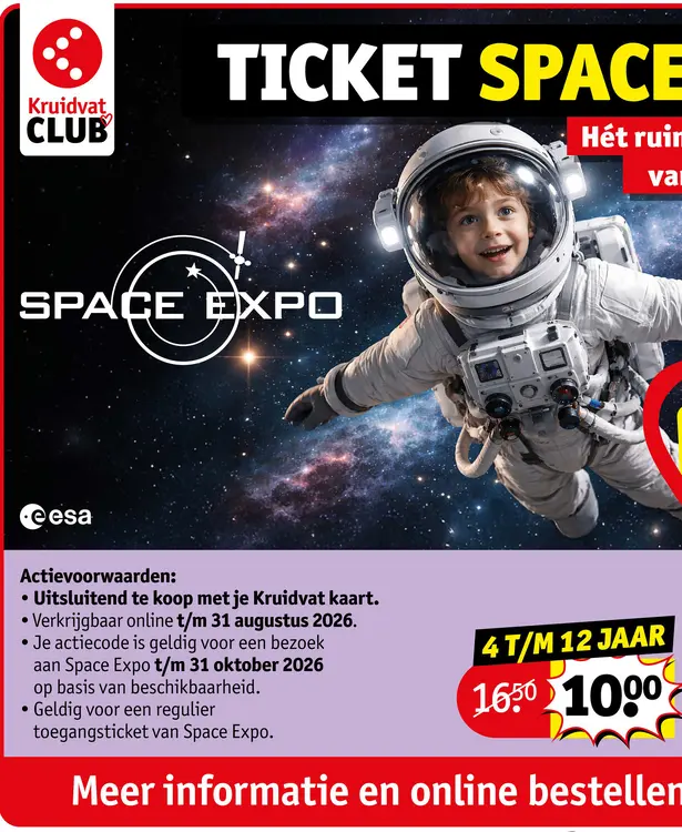 Aanbieding: Ticket space expo
