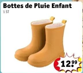 Offre: Bottes de Pluie Enfant