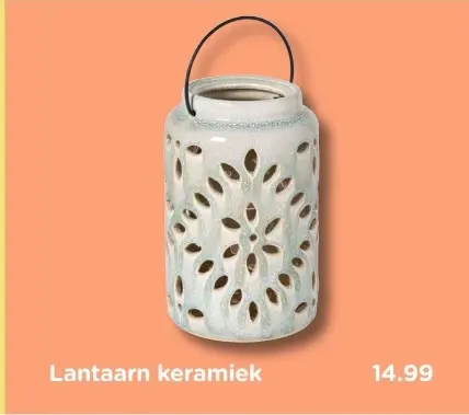 Aanbieding: Lantaarn keramiek