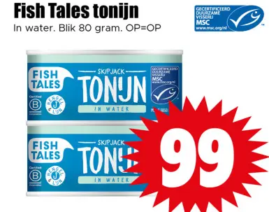 Aanbieding: Fish Tales tonijn