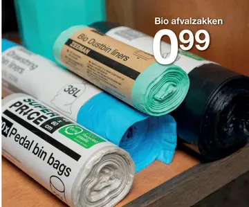 Aanbieding: Bio afvalzakken