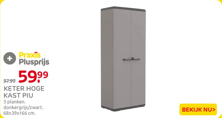 Aanbieding: Hoge Kast Piu