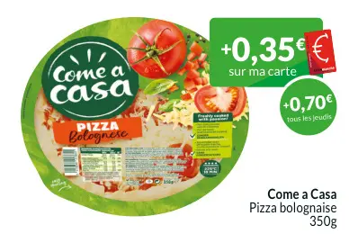 Offre: Pizza bolognaise