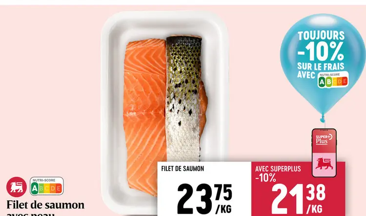 Offre: Filet de saumon
