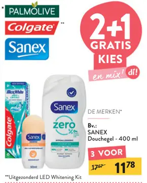 Aanbieding: SANEX Douchegel