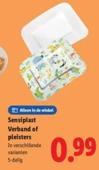 Aanbieding: Verband of pleisters