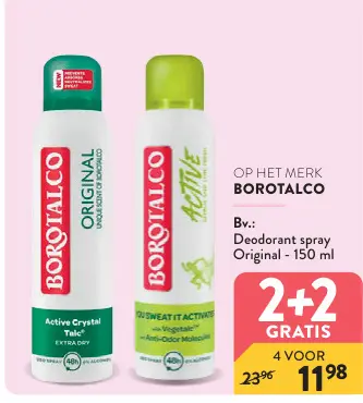 Promotie: Deodorant spray Original