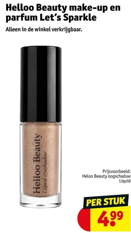 Promotie: Helloo Beauty Beauty make-up en parfum Let’s Sparkle