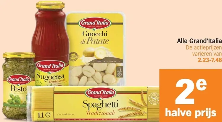 Aanbieding: Gnocchi di Patate, Sugocasa, Spaghetti, Pesto