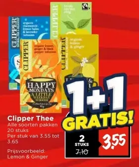 Aanbieding: Clipper Thee