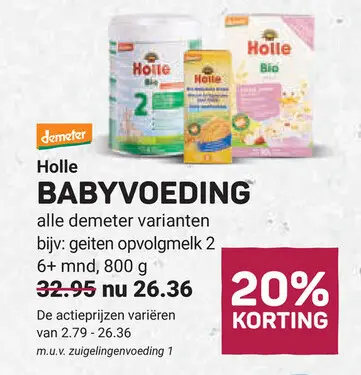 Aanbieding: Babyvoeding