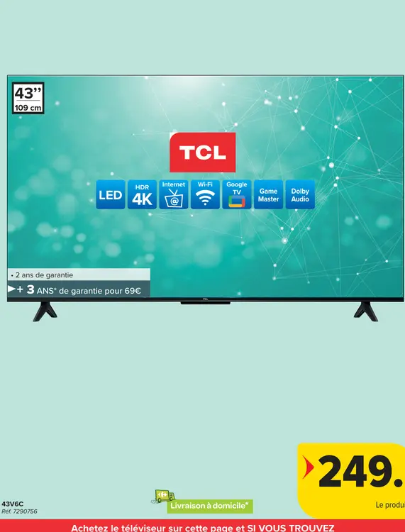 Offre: Tcl tv