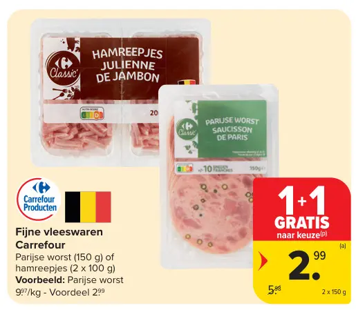 Promotie: Fijne vleeswaren