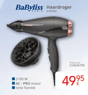 Aanbieding: Haardroger