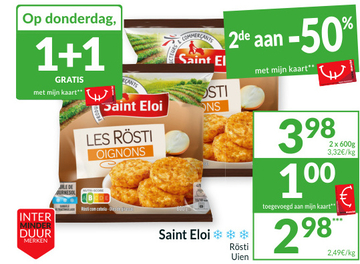 Aanbieding: Saint Eloi Rösti Uien