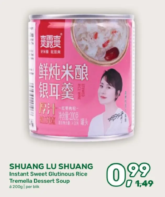 Aanbieding: Instant Sweet Glutinous Rice Tremella Dessert