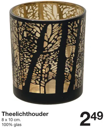 Promotie: Theelichthouder