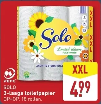 Aanbieding: 3-laags toiletpapier
