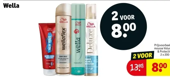 Aanbieding: Wella hair products