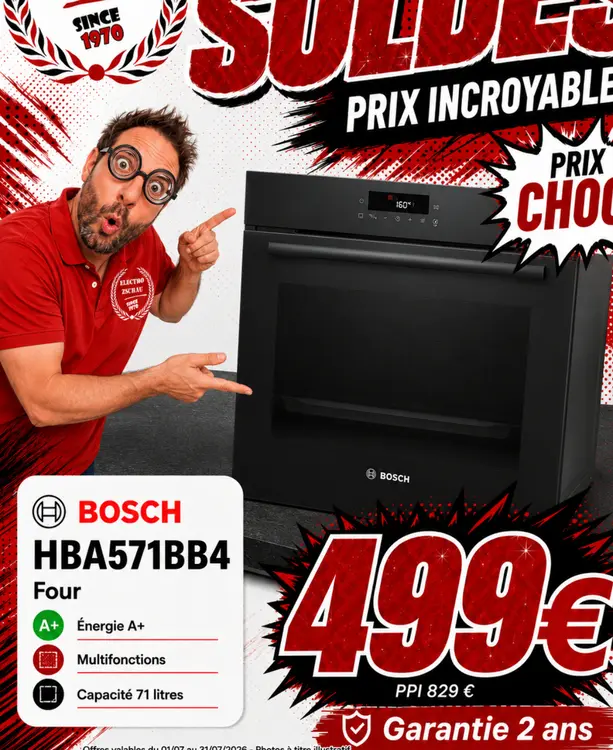 Offre: HBA571BB4 Four