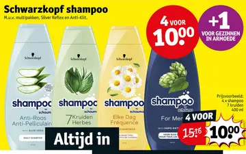 Aanbieding: Schwarzkopf shampoo