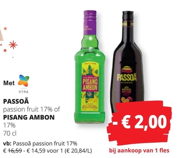 Aanbieding: PASSOÃ passion fruit