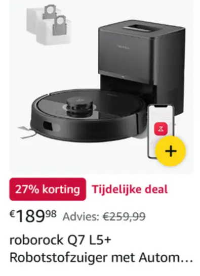 Aanbieding: roborock Q7 L5+