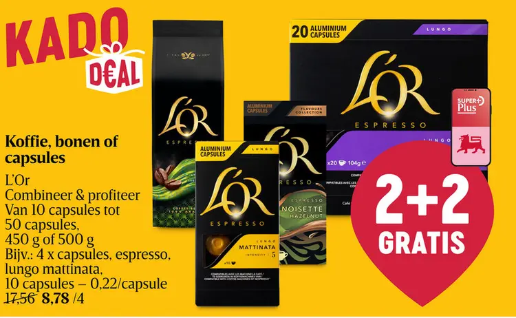 Promotie: Koffie, bonen of capsules