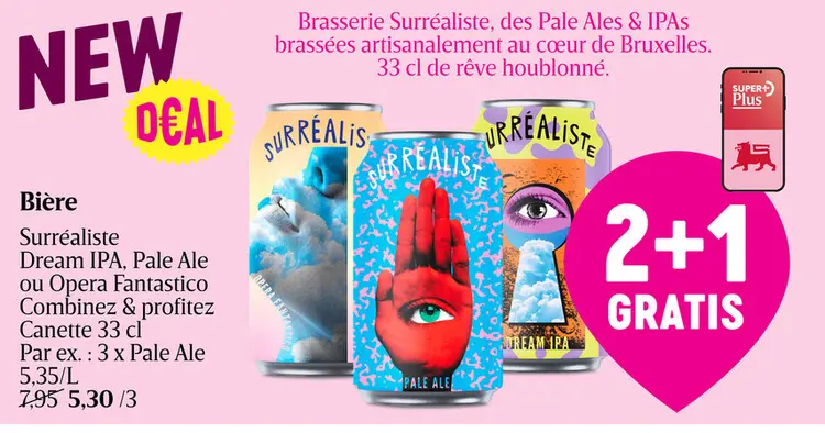 Offre: Bière Surréaliste