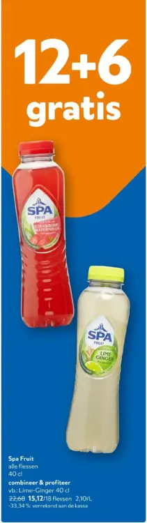 Promotie: SPA Fruit