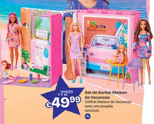 Offre: Set de Barbie vakantiehuis