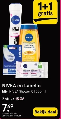 Aanbieding: NIVEA en Labello