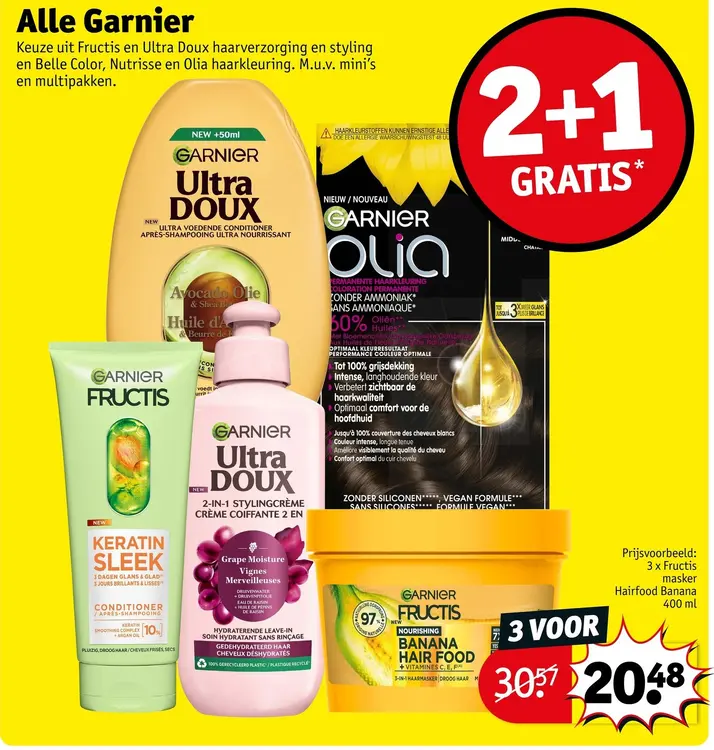 Promotie: Alle Garnier