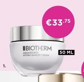 Aanbieding: Aquasource hydra barrier cream