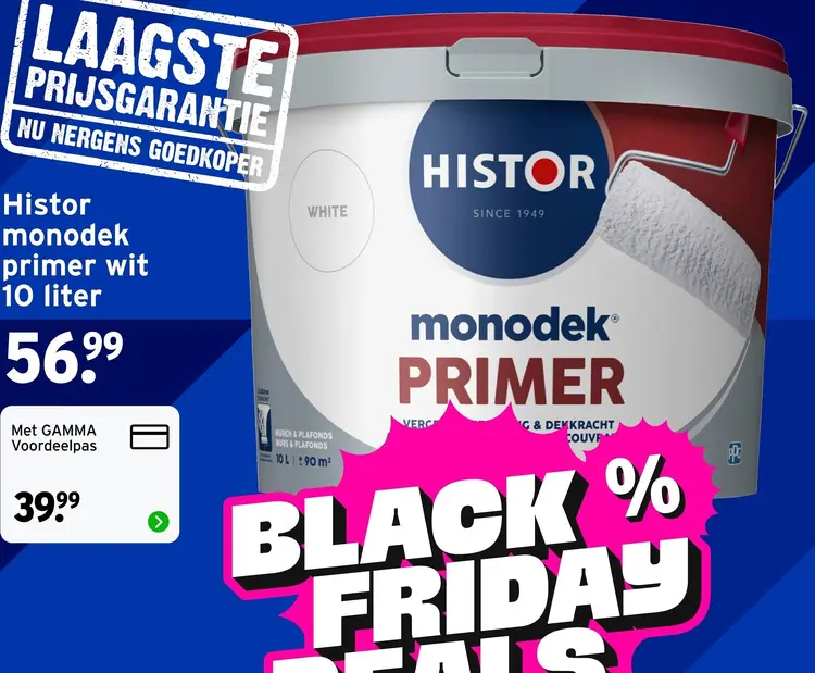 Aanbieding: Monodek primer wit