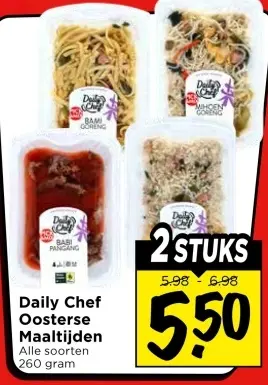 Aanbieding: Oosterse Maaltijden