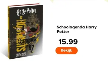 Aanbieding: Schoolagenda Harry Potter