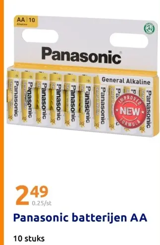 Promotie: batterijen AA