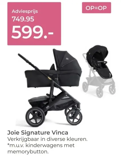 Aanbieding: Joie Signature Vinca