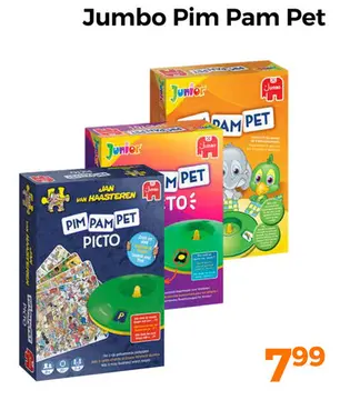 Aanbieding: Jumbo Pim Pam Pet
