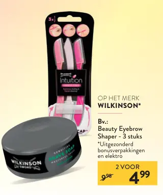 Promotie: Beauty Eyebrow Shaper