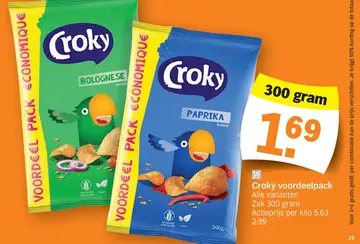 Offre: Croky voordeelpack