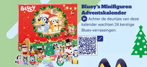 Promotie: Bluey's Minifiguren Adventskalender