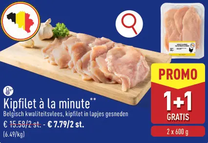 Promotie: Kipfilet à la minute