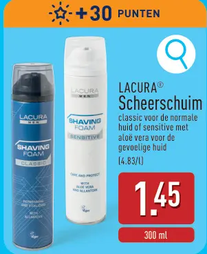 Promotie: Scheerschuim
